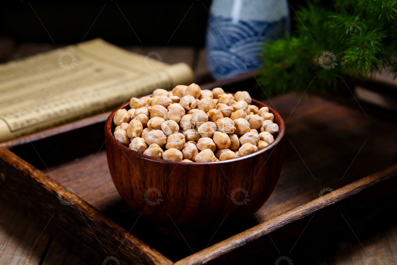 高清大图下载【趣麦麦图】农产品健康食物生鹰嘴豆鸡心豆12
