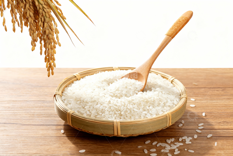 高清大图下载【趣麦麦图】农产品新鲜大米