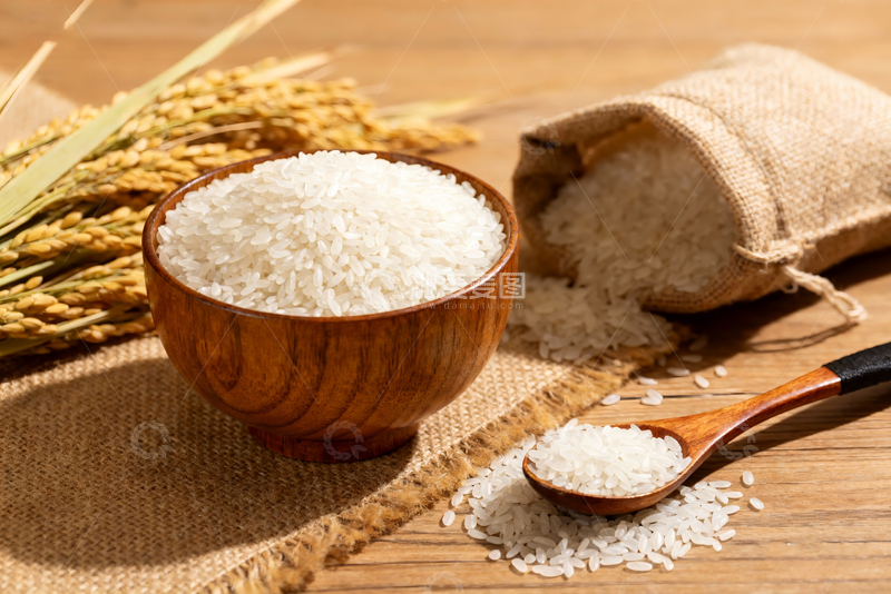 高清大图下载【趣麦麦图】农产品新鲜大米0
