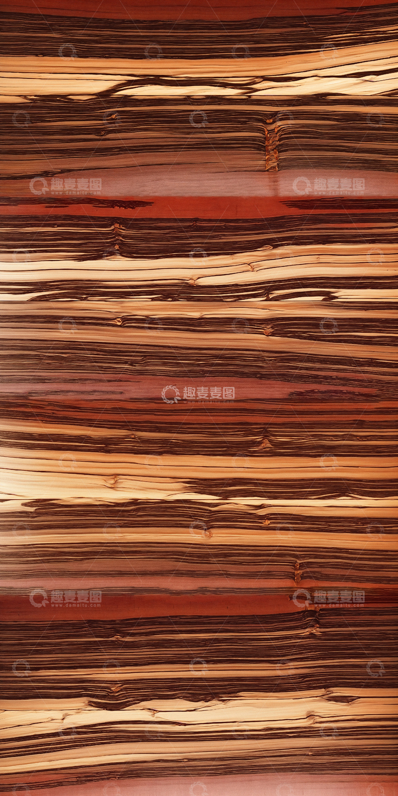 高清大图下载【趣麦麦图】自然红色木纹木头木板图案
