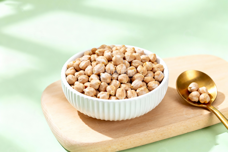 高清大图下载【趣麦麦图】农产品健康食物生鹰嘴豆鸡心豆11
