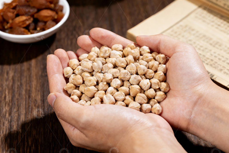 高清大图下载【趣麦麦图】农产品健康食物生鹰嘴豆鸡心豆17