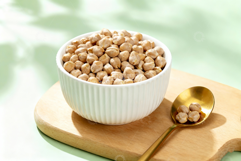 高清大图下载【趣麦麦图】农产品健康食物生鹰嘴豆鸡心豆9