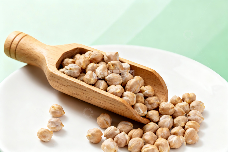 高清大图下载【趣麦麦图】农产品健康食物生鹰嘴豆鸡心豆15
