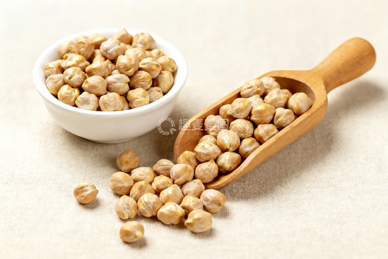 高清大图下载【趣麦麦图】农产品健康食物生鹰嘴豆鸡心豆10