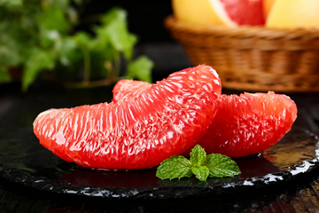 红心蜜柚特写细节5