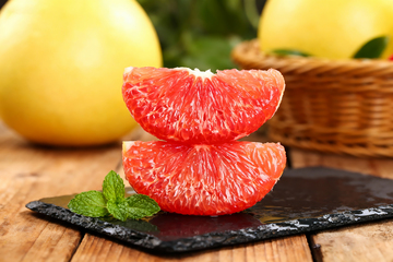 红心柚红心蜜柚特写细节