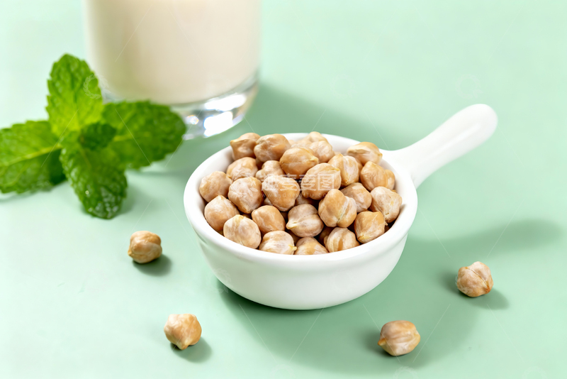 高清大图下载【趣麦麦图】鹰嘴豆鸡心豆农产品