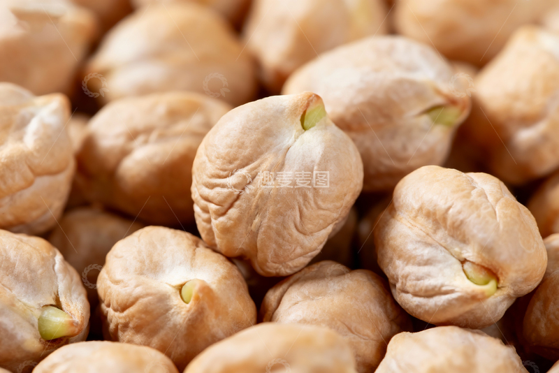 高清大图下载【趣麦麦图】鹰嘴豆鸡心豆农产品健康食物1