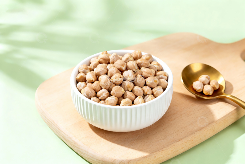 高清大图下载【趣麦麦图】鹰嘴豆鸡心豆农产品健康食物2