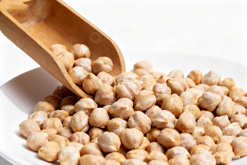 高清大图下载【趣麦麦图】鹰嘴豆鸡心豆农产品特写1