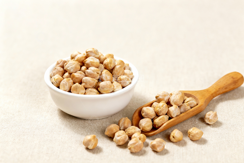 高清大图下载【趣麦麦图】鹰嘴豆鸡心豆农产品特写4