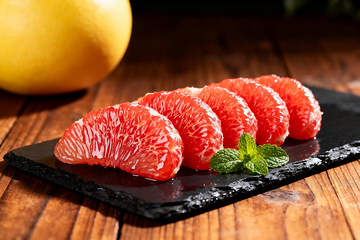 红心蜜柚特写细节6