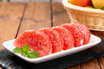 红心柚红心蜜柚特写细节3