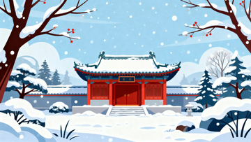 冬季节日背景0012