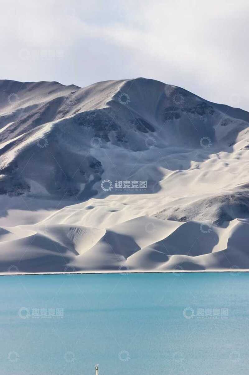 高清大图下载【趣麦麦图】雪山湖泊风光
