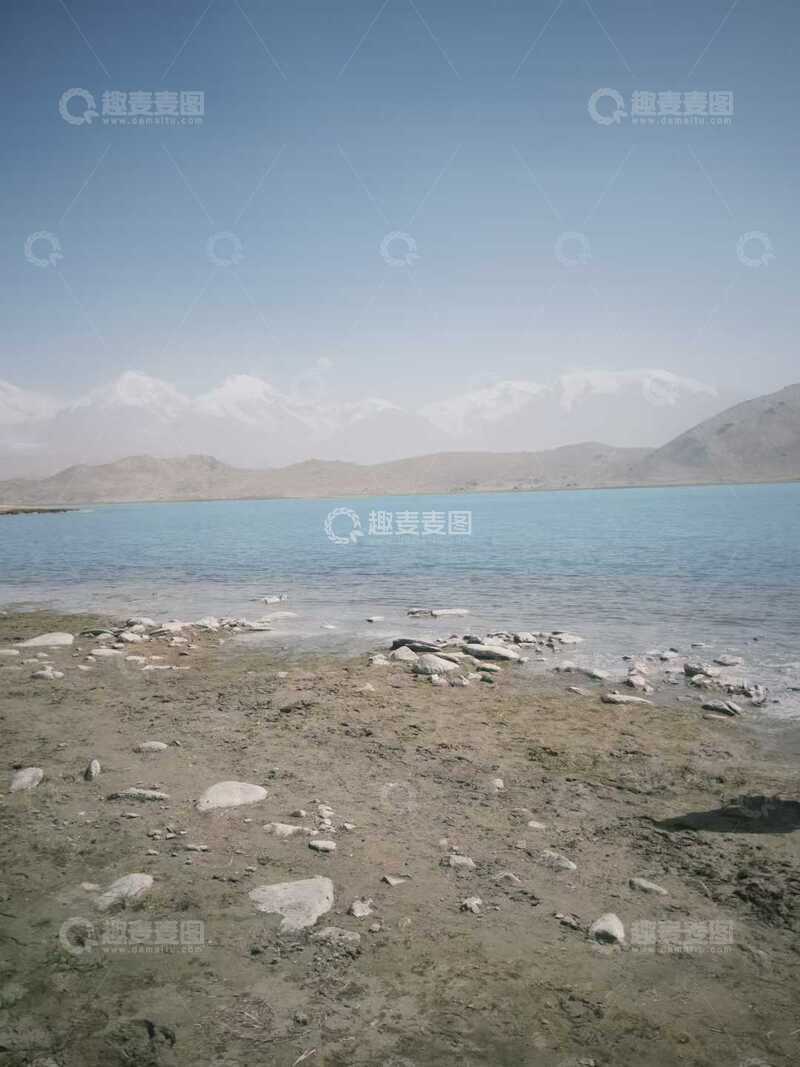 高清大图下载【趣麦麦图】湖畔风光山水画卷