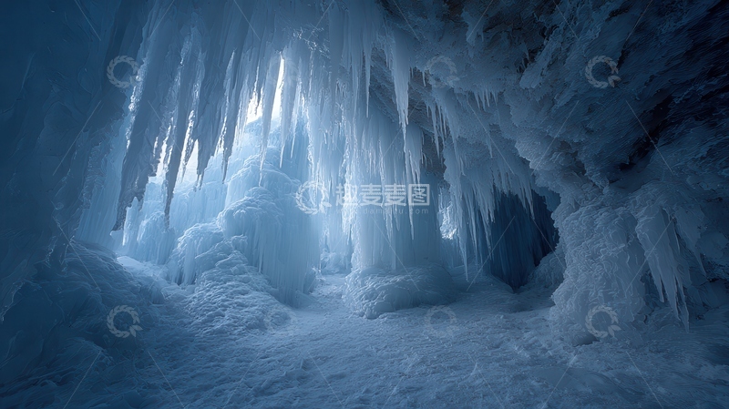 高清大图下载【趣麦麦图】冻瀑  玉帘  玉雕