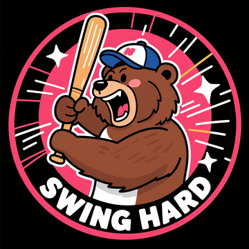 潮流动物描边插画