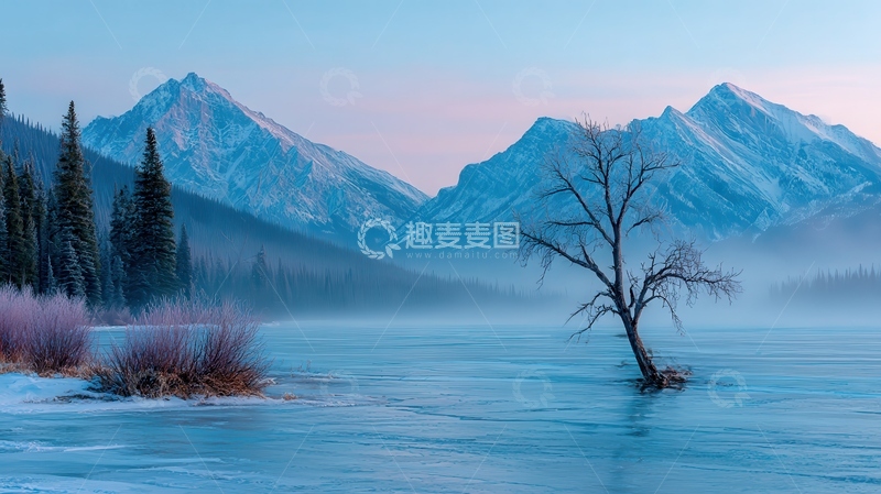 高清大图下载【趣麦麦图】冻瀑  凝脂  玉柱  