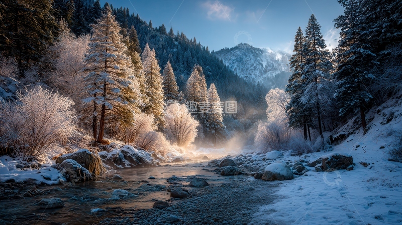 雾凇  鎏金  柔光  