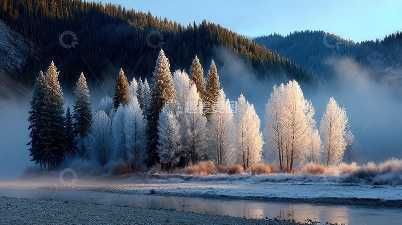 雾凇  鎏金  幻彩