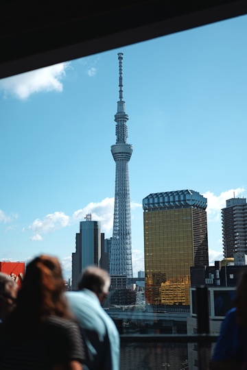 城市天际线观光摄影晴空塔