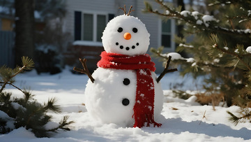 节气系列之雪人