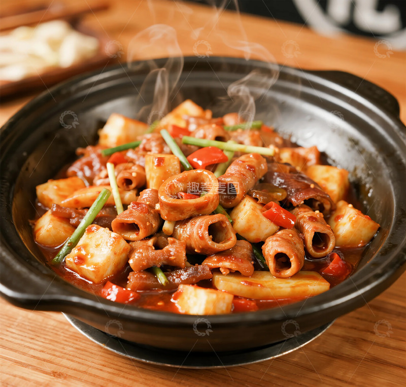 高清大图下载【趣麦麦图】砂锅炖菜美食摄影