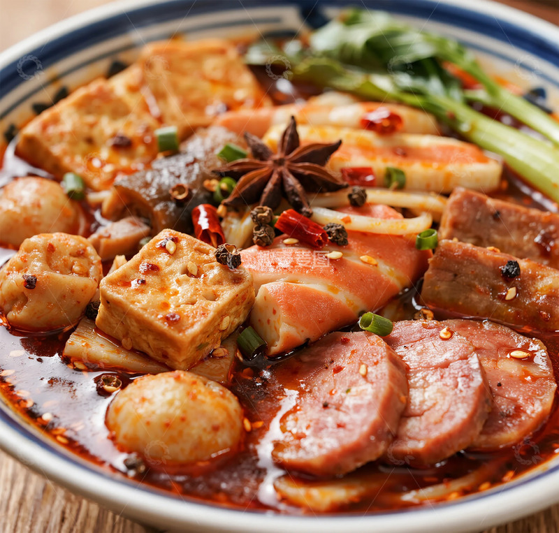 高清大图下载【趣麦麦图】麻辣火锅美食摄影