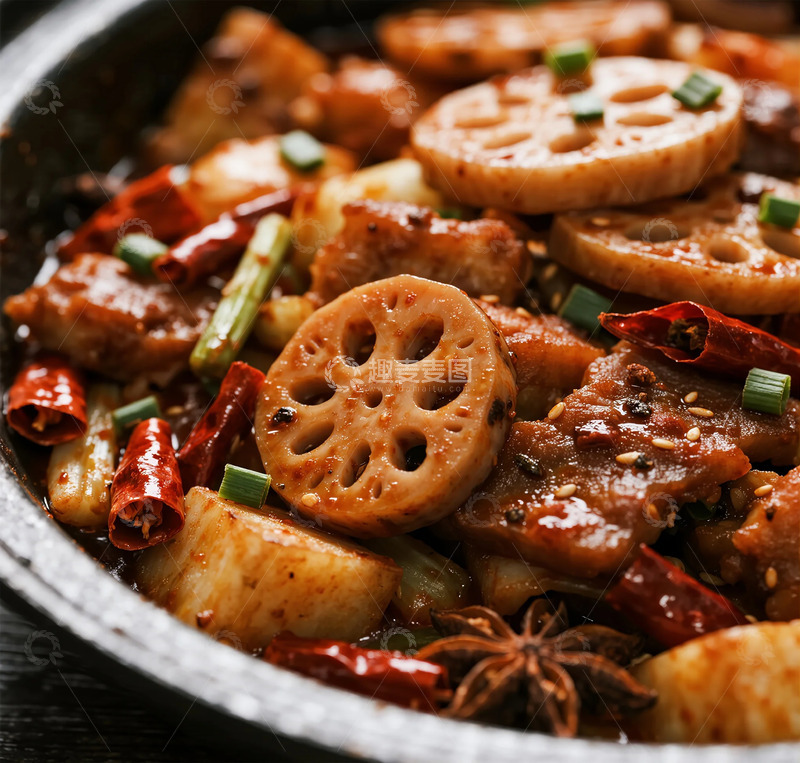 高清大图下载【趣麦麦图】麻辣香锅炖菜