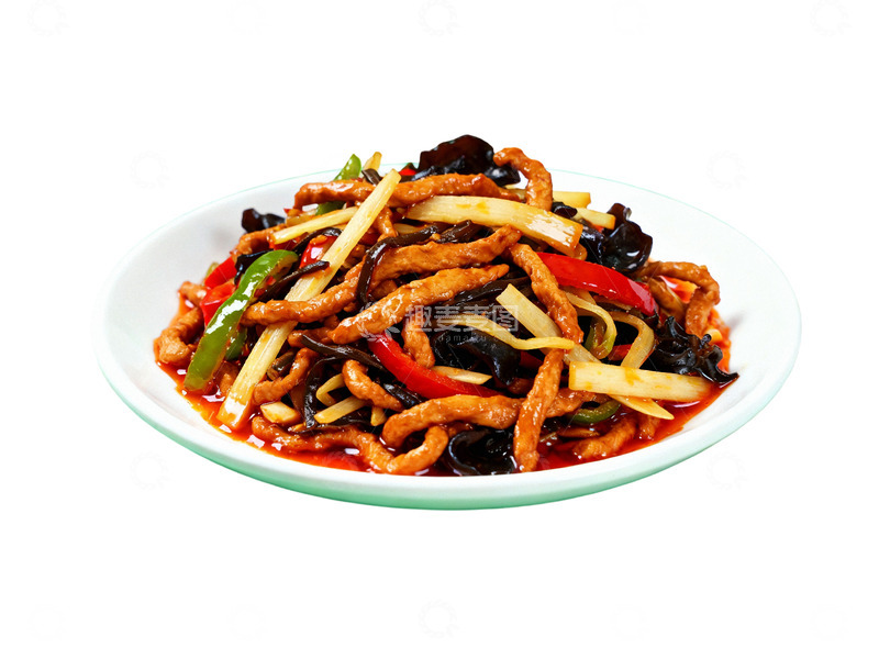 高清大图下载【趣麦麦图】免扣美食鱼香肉丝2