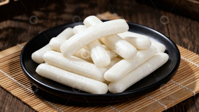 高清大图下载【趣麦麦图】年糕  莹白  丰盈