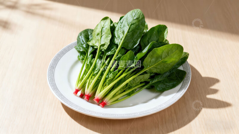 高清大图下载【趣麦麦图】菠菜  翠嫩  活力