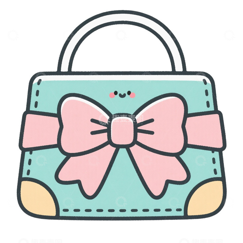 高清大图下载【趣麦麦图】-女士手提袋包包免抠元素