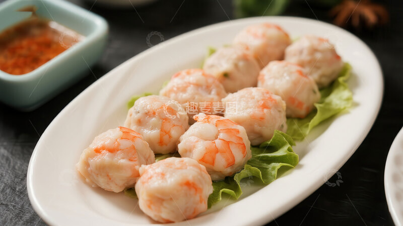 虾丸  弹滑  海洋