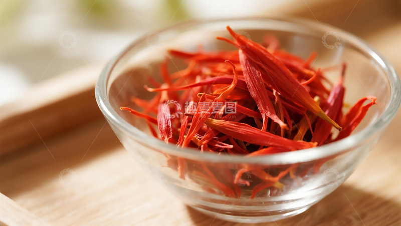 高清大图下载【趣麦麦图】药本植物之红花