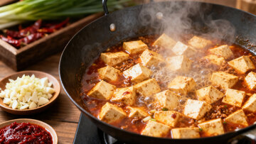 豆腐  麻香  油润 