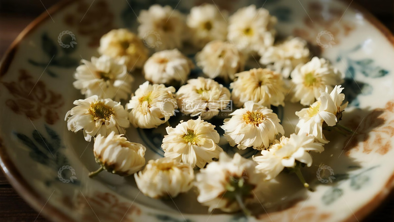 高清大图下载【趣麦麦图】药本植物之菊花