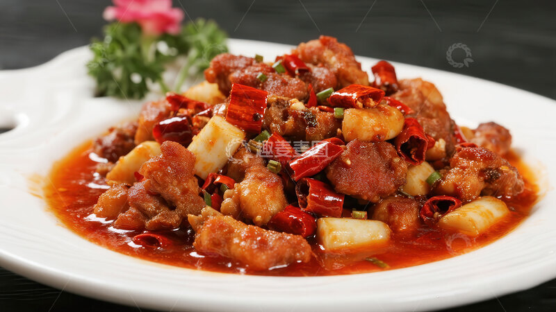 高清大图下载【趣麦麦图】辣子鸡  焦酥  香口  