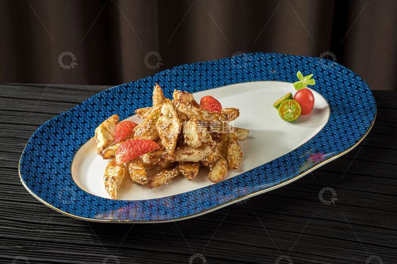 高清大图下载【趣麦麦图】香酥脆皮茄子