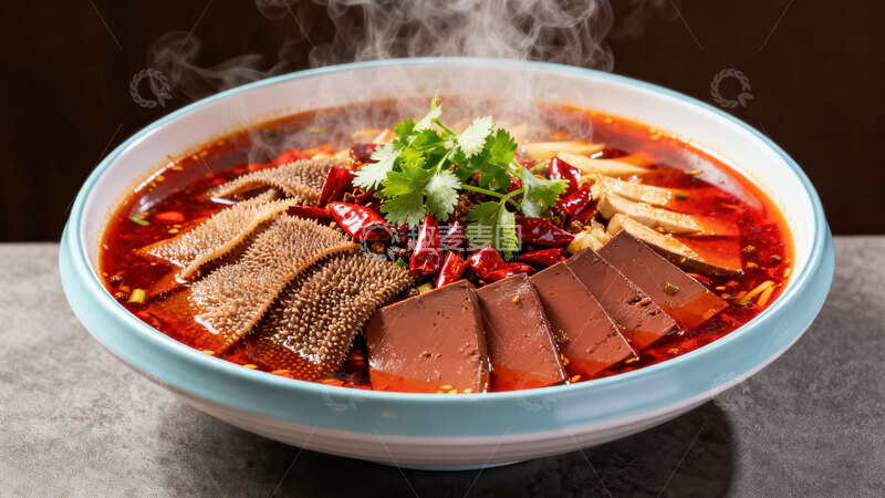 高清大图下载【趣麦麦图】毛血旺  杂烩  酣畅