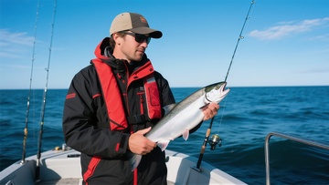 海上钓鱼乐风光