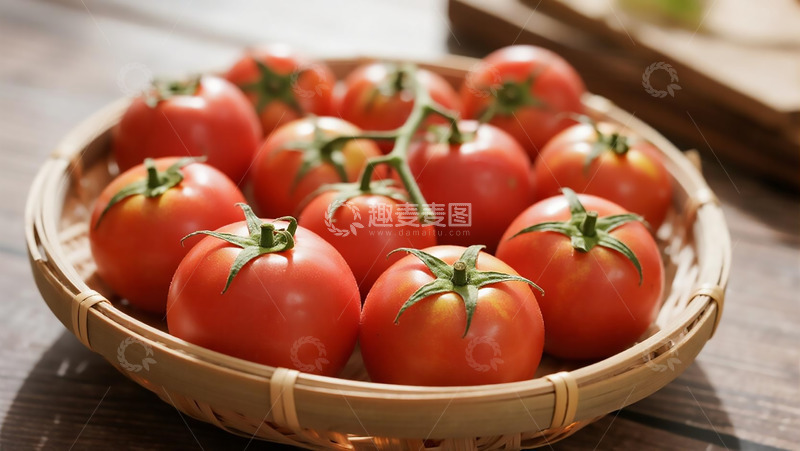 高清大图下载【趣麦麦图】蔬菜水果之番茄