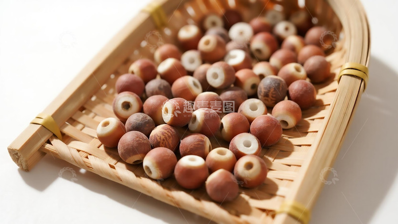 高清大图下载【趣麦麦图】中草药之芡实