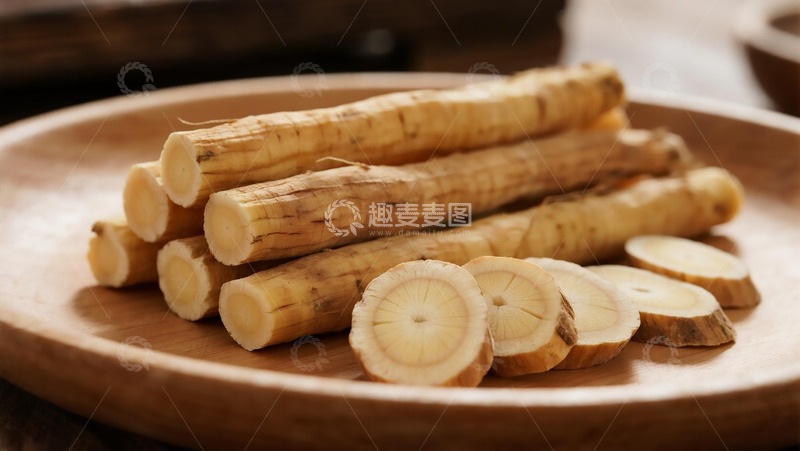 高清大图下载【趣麦麦图】中草药之黄芪