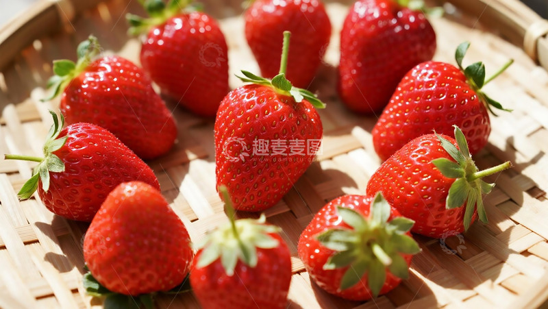 高清大图下载【趣麦麦图】蔬菜水果之草莓