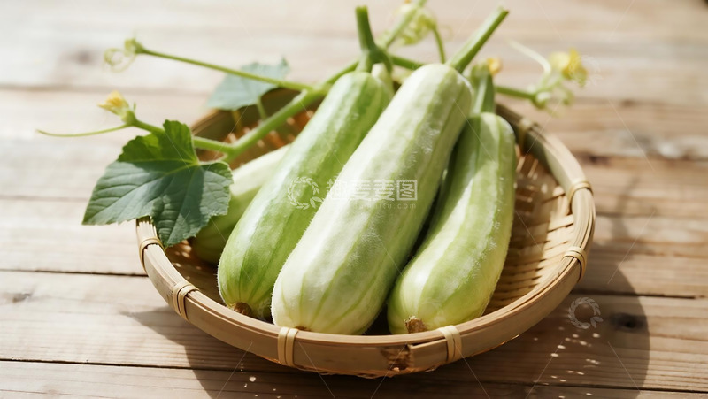 高清大图下载【趣麦麦图】蔬菜水果之笋瓜