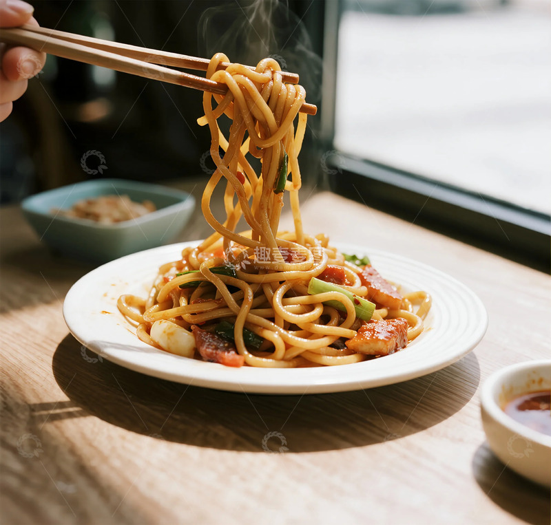 高清大图下载【趣麦麦图】美食摄影面条