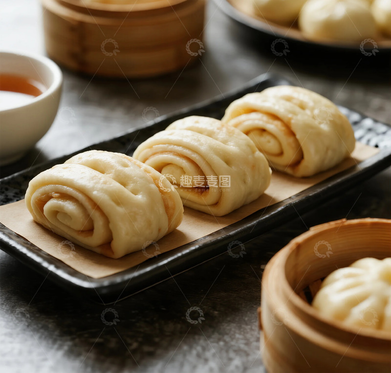 高清大图下载【趣麦麦图】中式点心盘餐美食摄影